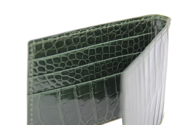 Jessica Cohen Petite maroquinerie portefeuilles homme alligator verni