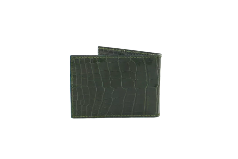 Jessica Cohen Petite maroquinerie portefeuilles homme alligator verni