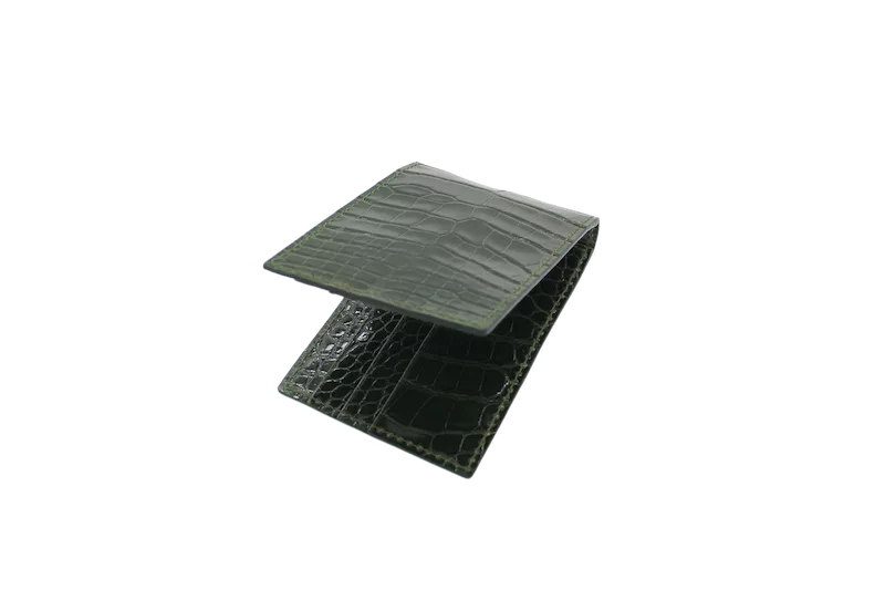 Jessica Cohen Petite maroquinerie portefeuilles homme alligator verni