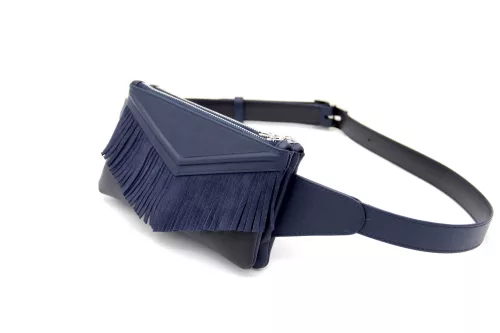 Jessica Cohen R'N'R sac ceinture Origame Fringes1