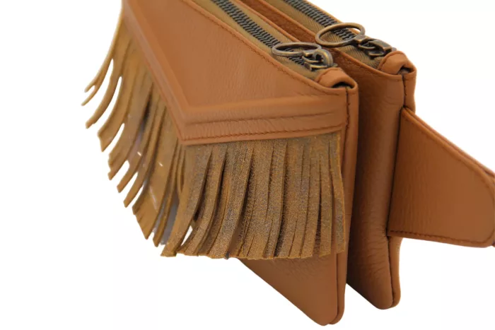 Jessica Cohen R'N'R sac ceinture Origame Fringes16