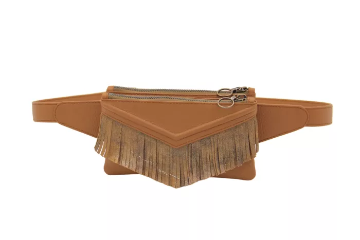 Jessica Cohen R'N'R sac ceinture Origame Fringes17