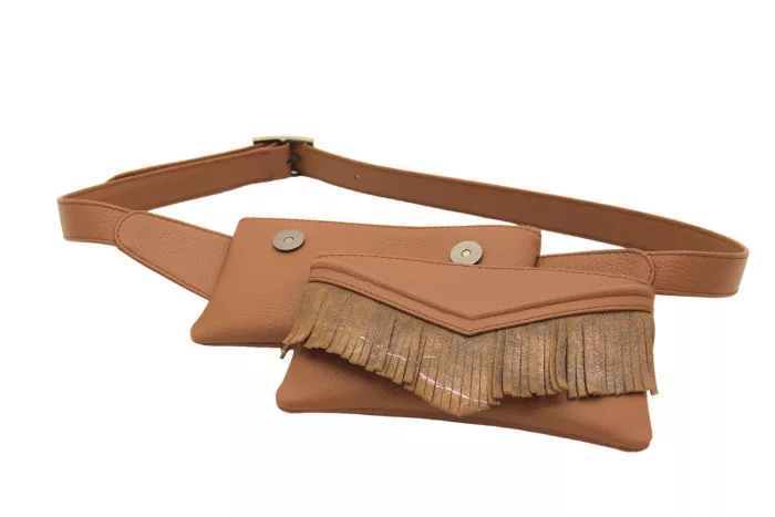 Jessica Cohen R'N'R sac ceinture Origame Fringes18