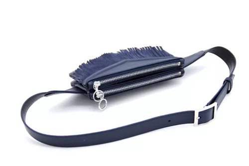 Jessica Cohen R'N'R sac ceinture Origame Fringes2