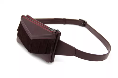 Jessica Cohen R'N'R sac ceinture Origame Fringes3