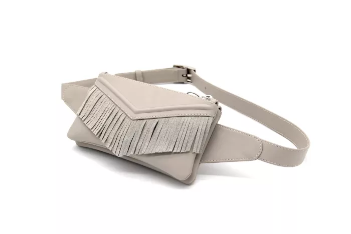 Jessica Cohen R'N'R sac ceinture Origame Fringes8