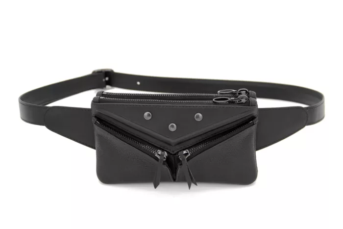jessica-cohen-maroquinerie-rockn-rhombus-banane-origame-noir