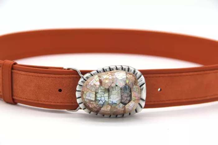 Jessica Cohen Ceinture résine et nacre11
