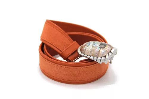 Jessica Cohen Ceinture résine et nacre4