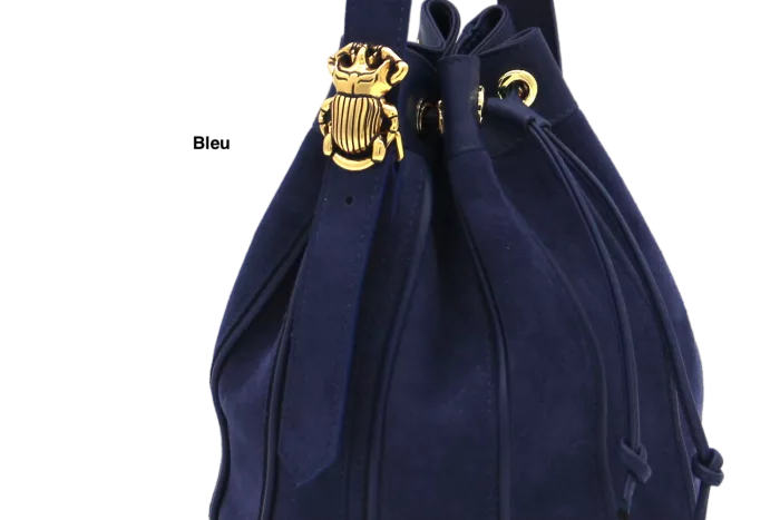 Jessica Cohen Collection Tiyi Bourse bleu copie