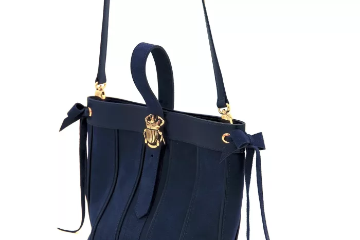 Jessica Cohen Collection Tiyi T3 trapèze bleu3