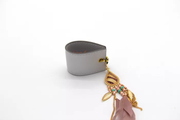 Jessica Cohen maroquinerie Objets Ronds de serviette25